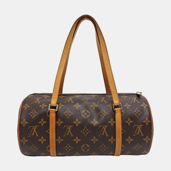 PAPILLON Monogram Coated Canvas Brown