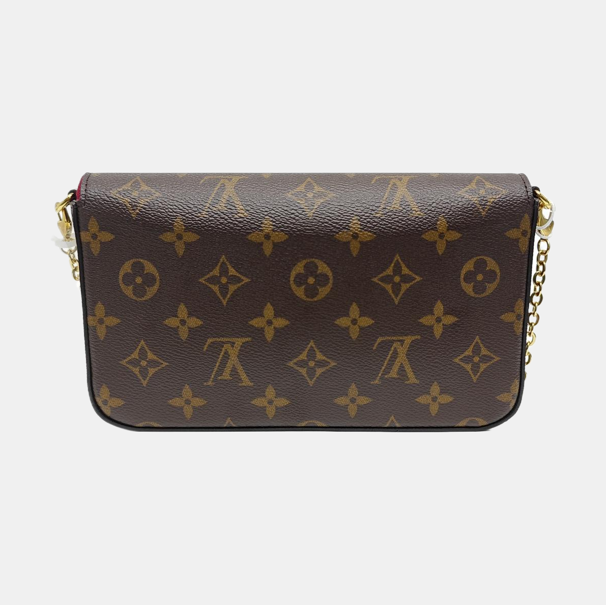 FÉLICIE Monogram Coated Canvas Brown