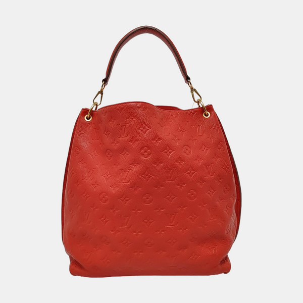 Monogram Calfskin Red
