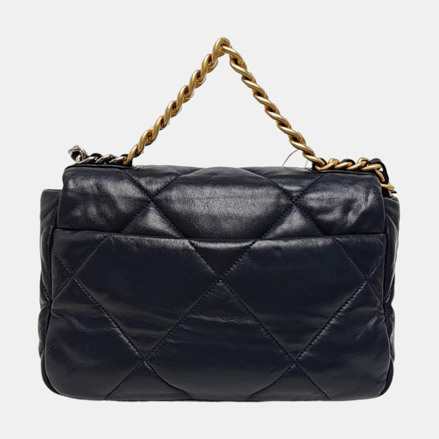 CHANEL 19 Small Quilted Lambskin Blue