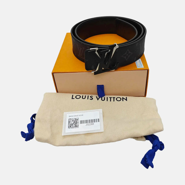 Coated Canvas Belt Black