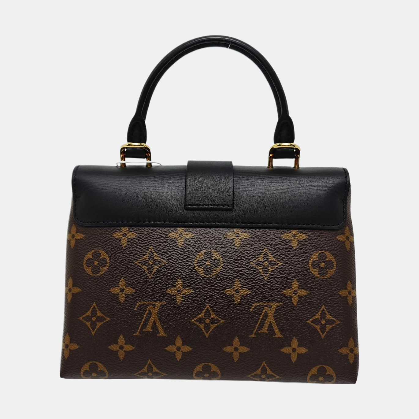 LOCKY BB Monogram Coated Canvas Brown