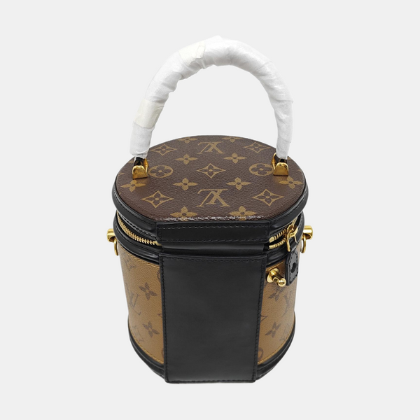 CANNES PM Monogram Coated Canvas Brown