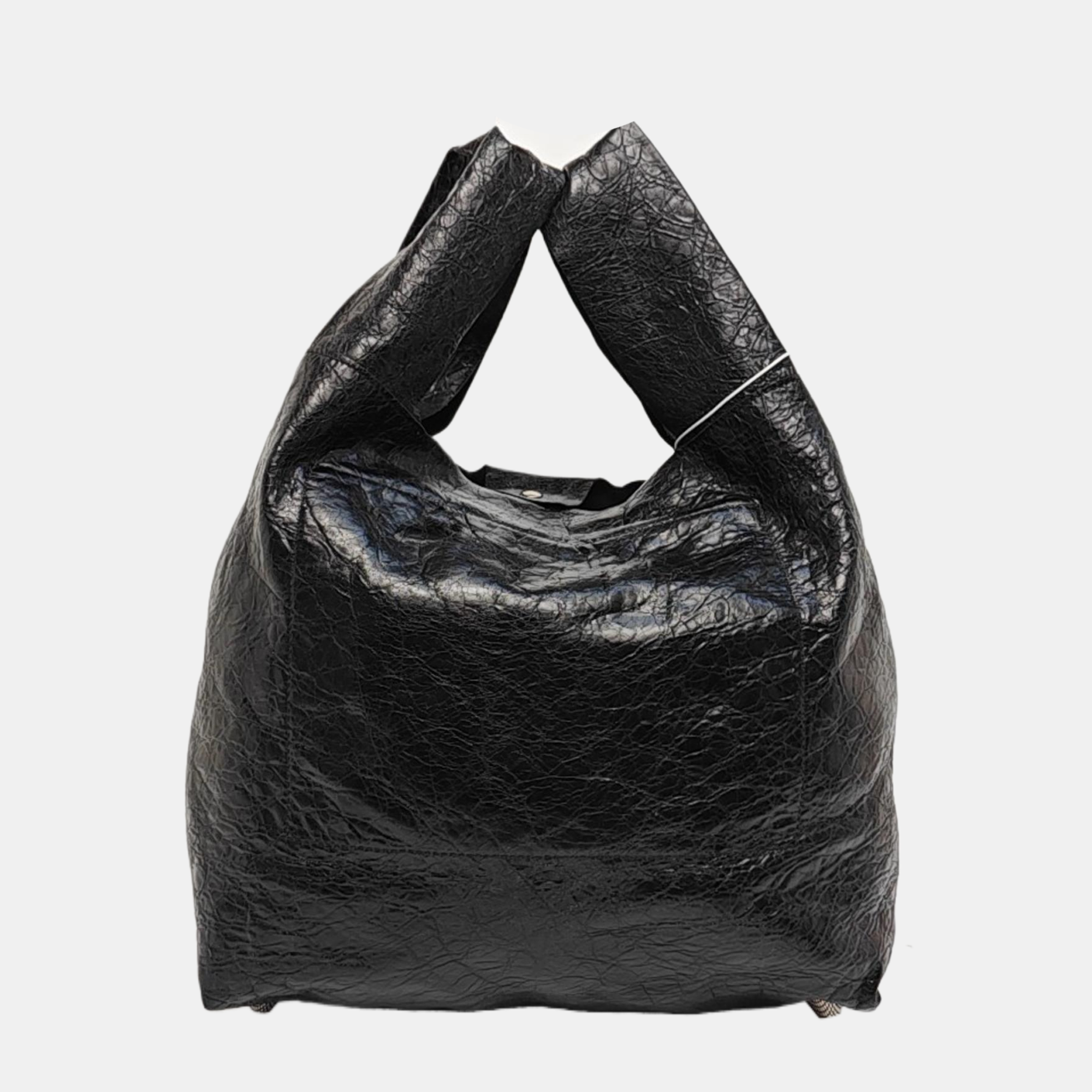 Le Cagole Lambskin Black