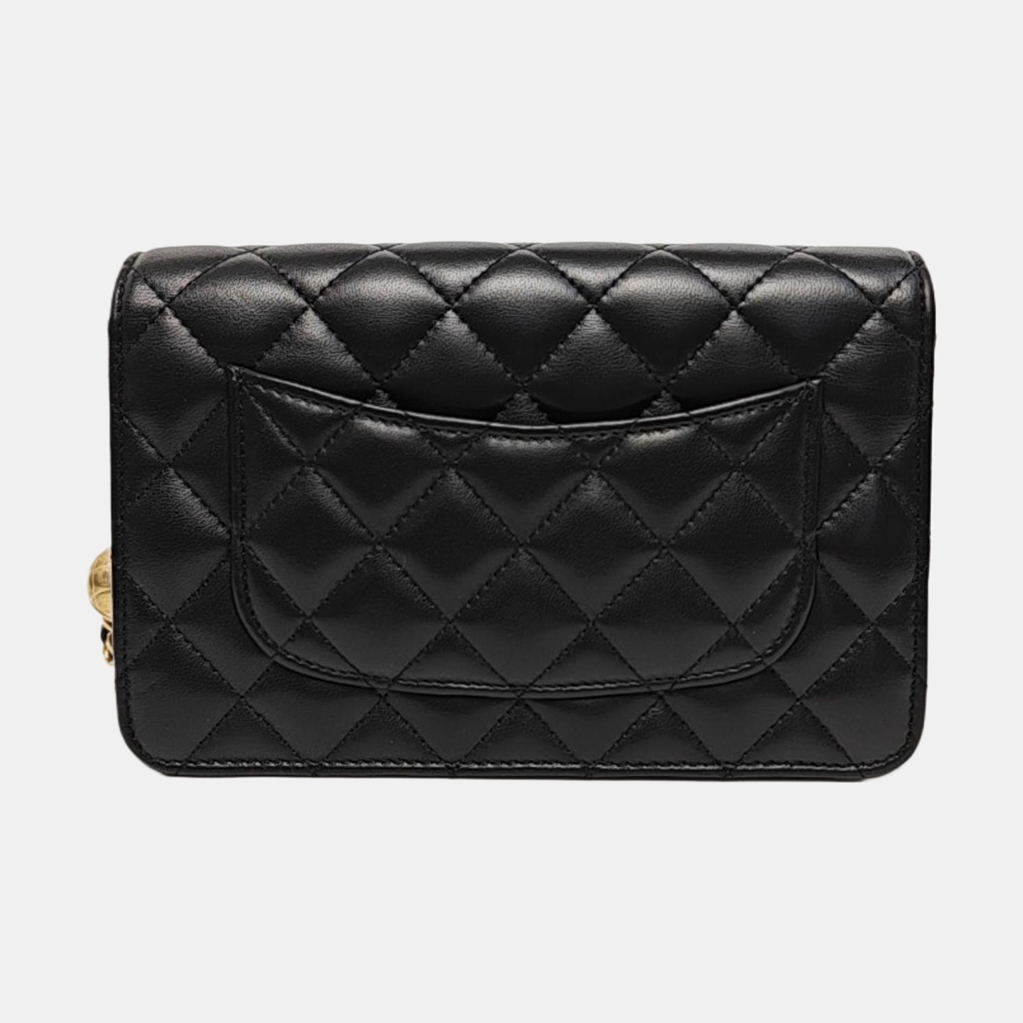 TRENDY CC Quilted Lambskin Black