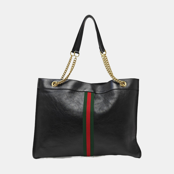 Rajah Large Calfskin Black