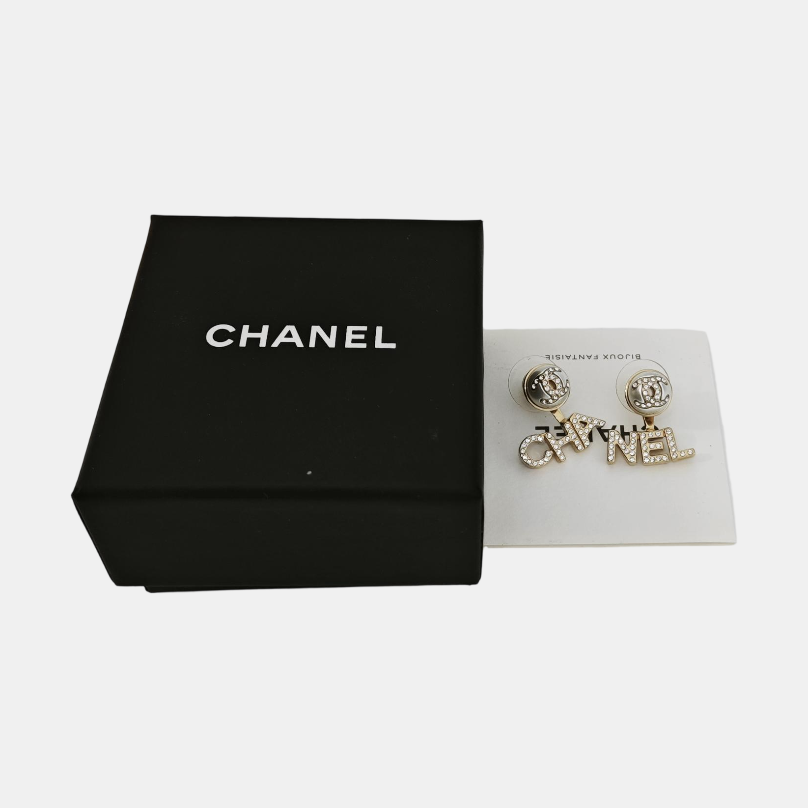 Metal Gold Stud Earrings