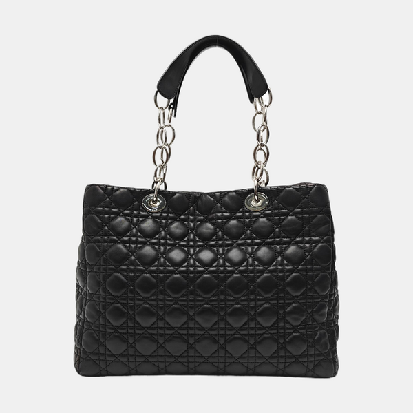 Dior Soft Cannage Calfskin Black