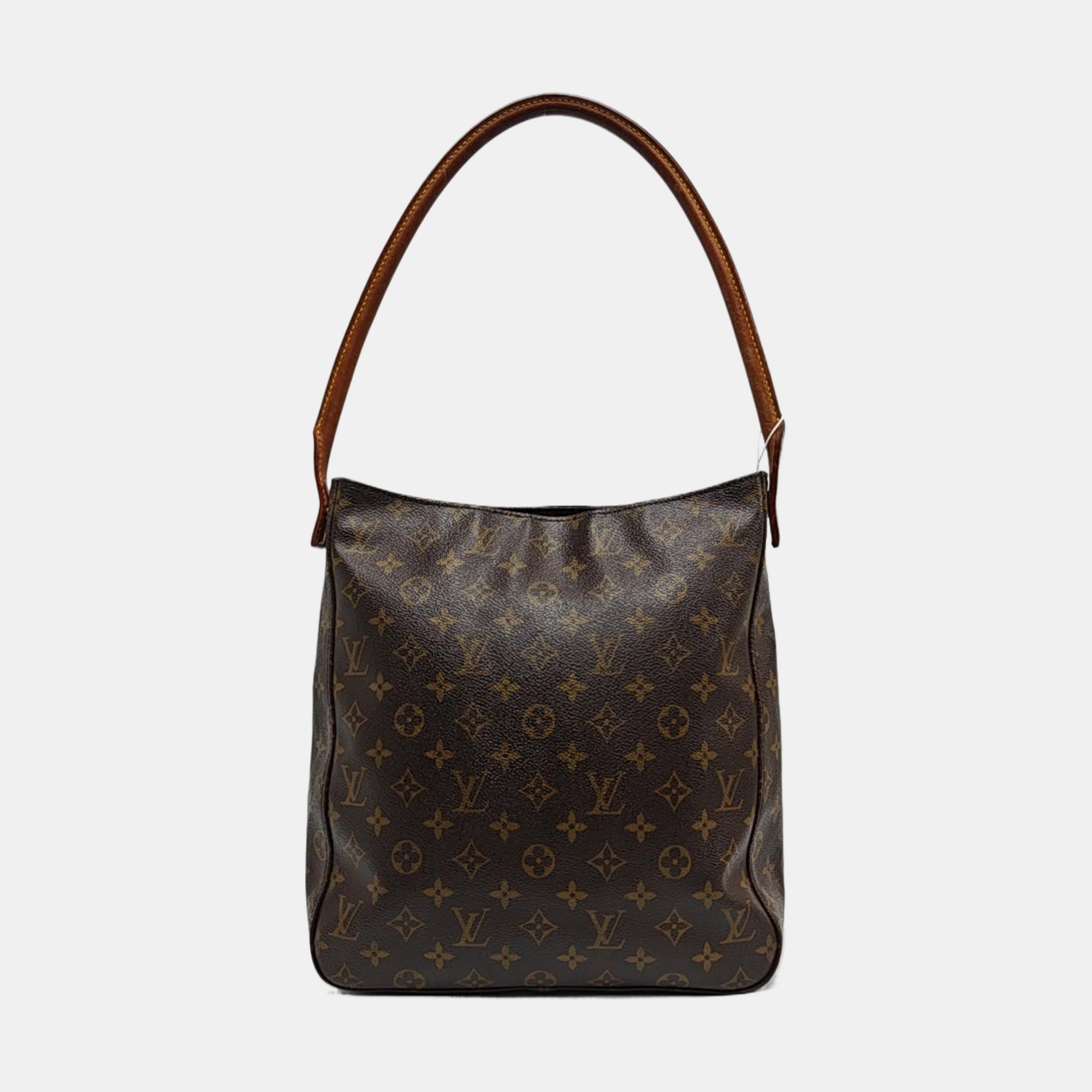 LOOPING GM Monogram Coated Canvas Brown