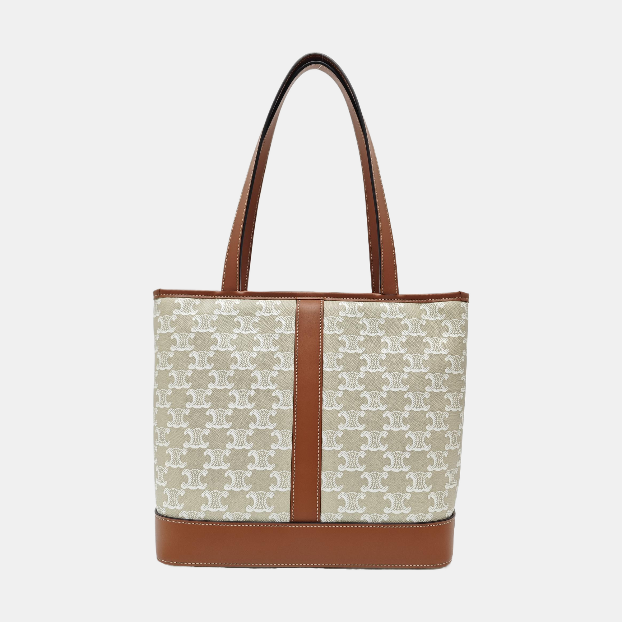 TRIOMPHE CANVAS Small Coated Canvas Beige