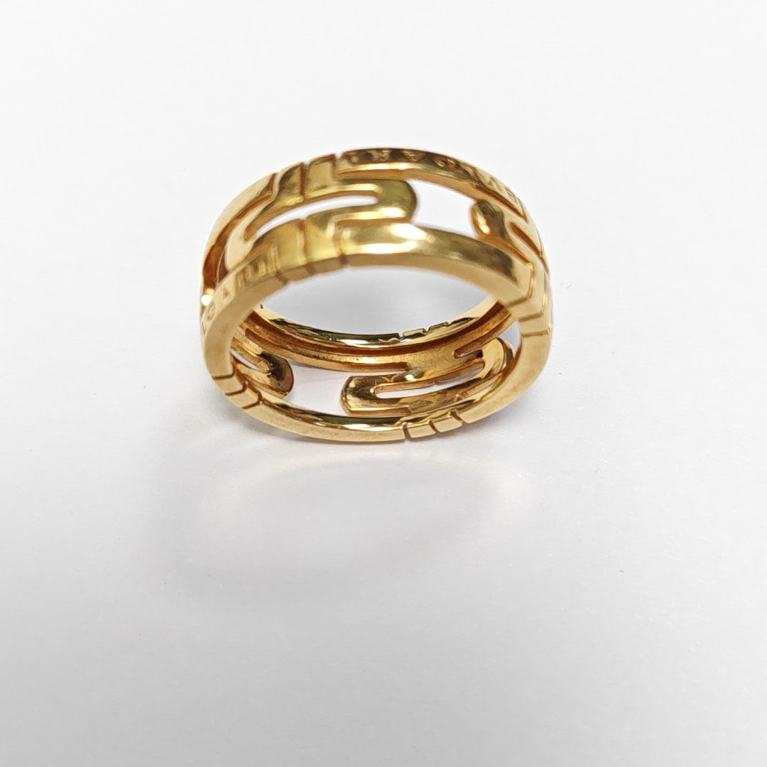 PARENTESI 18k Gold Ring EU 55