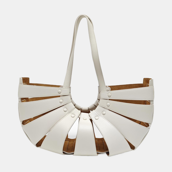The Shell Calfskin White