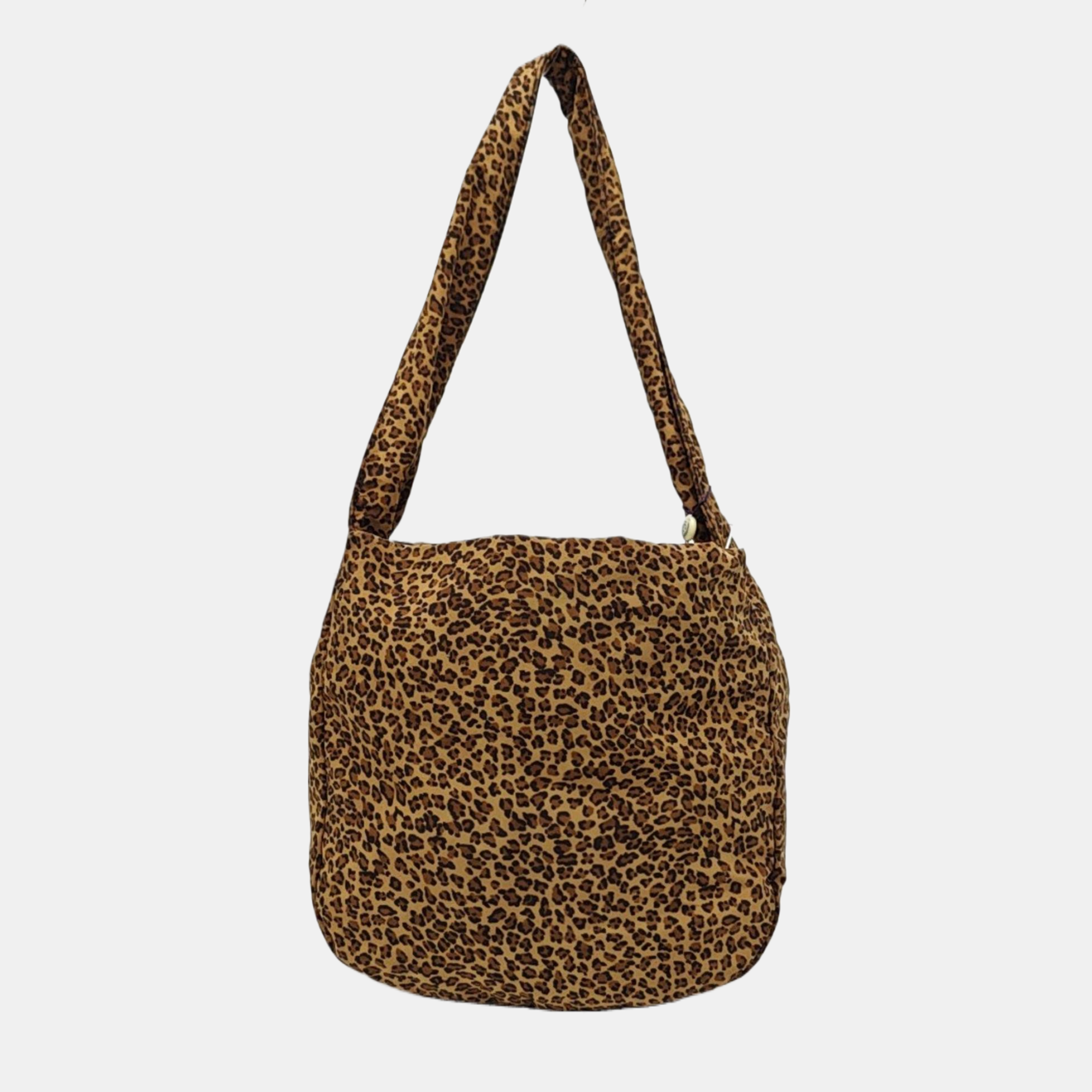 Nylon Tote Bag Brown
