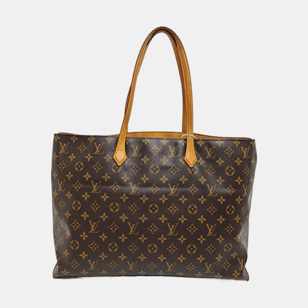 WILSHIRE GM Monogram Coated Canvas Brown