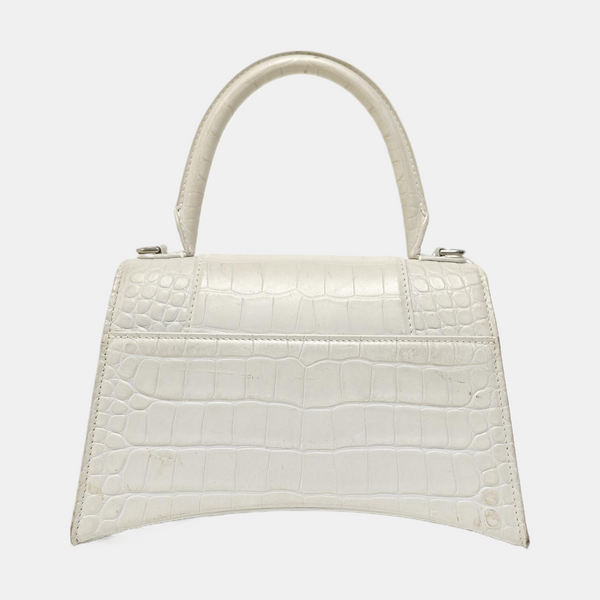Hourglass S Calfskin White