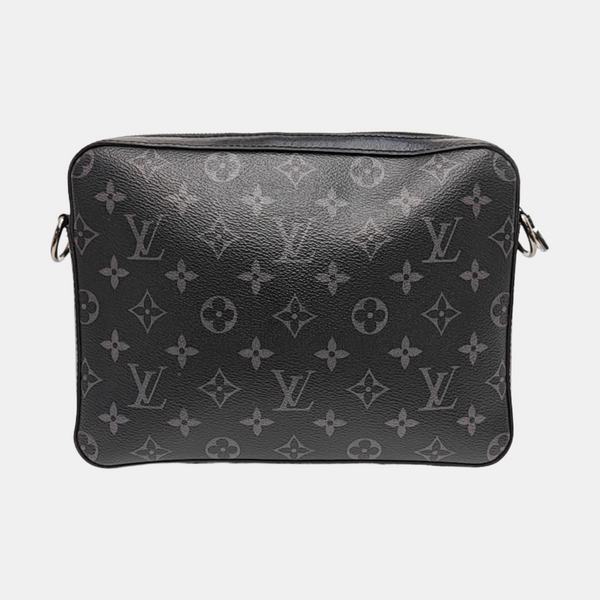 TRIO Monogram Coated Canvas Gray