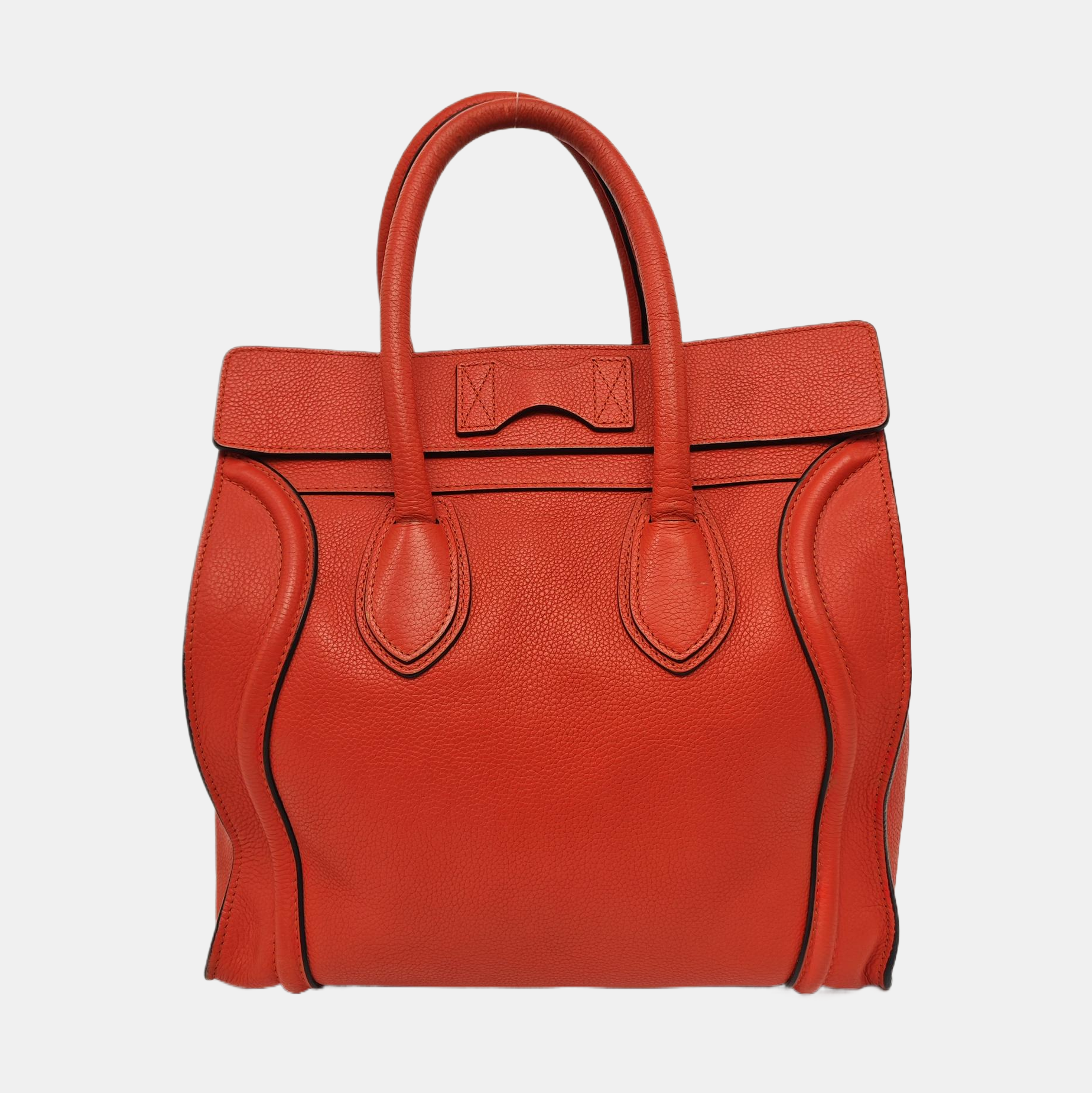 LUGGAGE Mini Calfskin Red