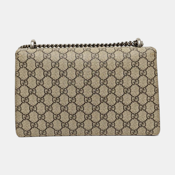 Authenticated pre-owned  Dionysus Small Monogram Coated Canvas Beige - Shoulder Bag at Looply