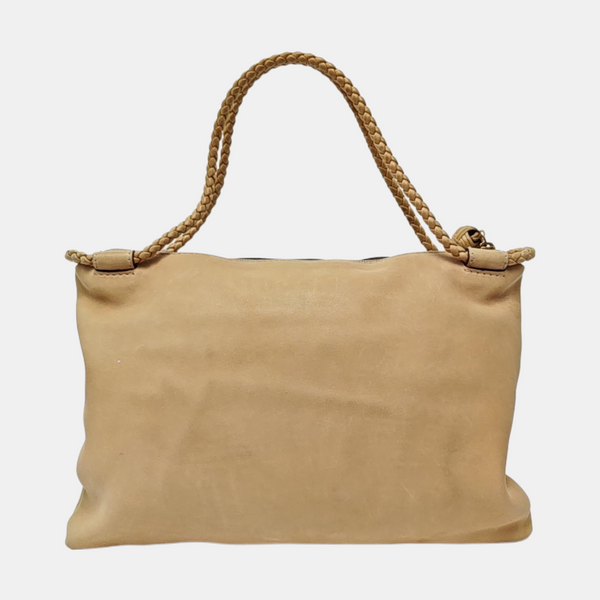 Calfskin Tote Bag Brown