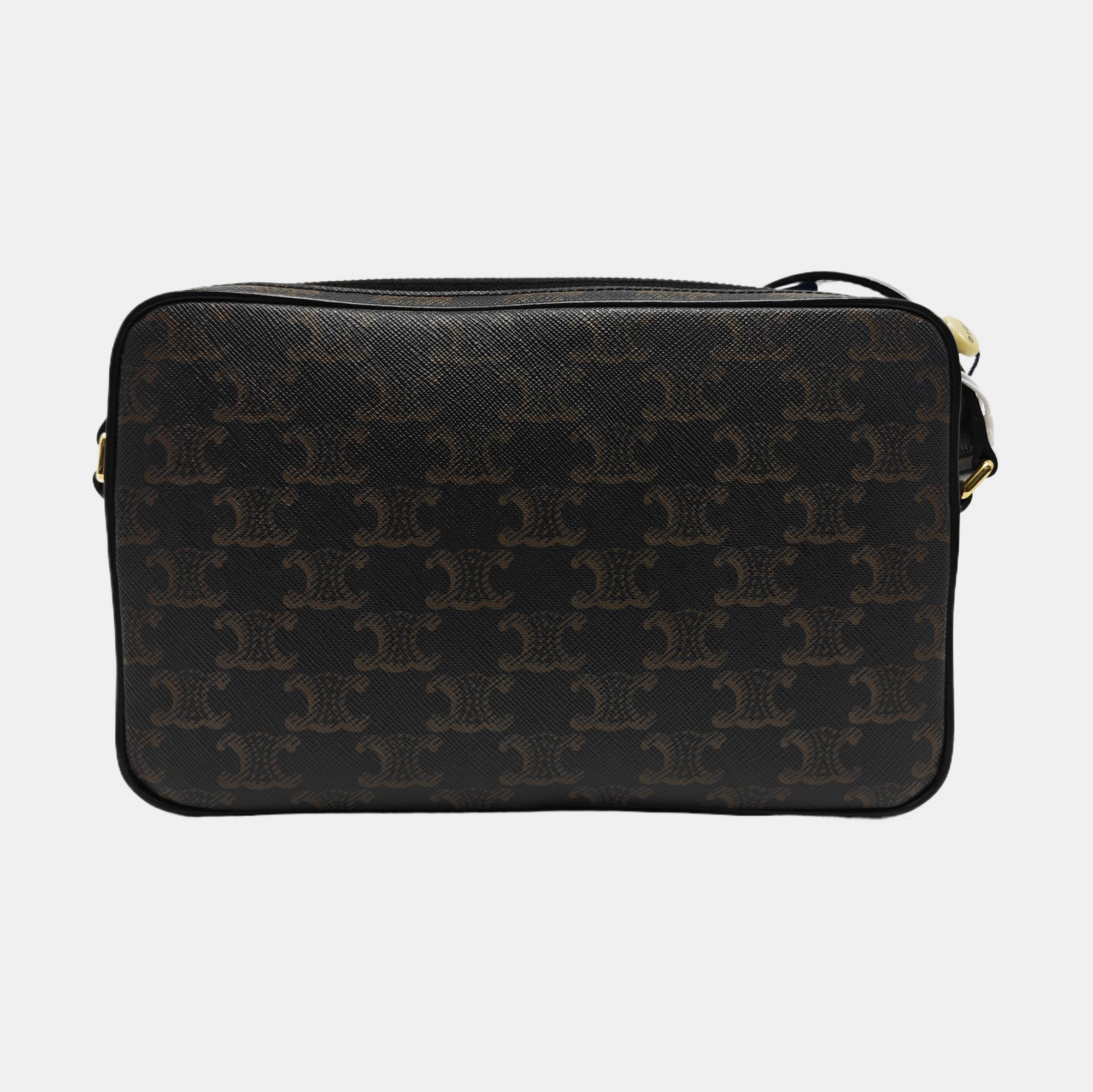 TRIOMPHE Medium Coated Canvas Black