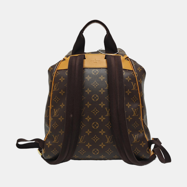 MONTSOURIS CARGO Monogram Coated Canvas Brown