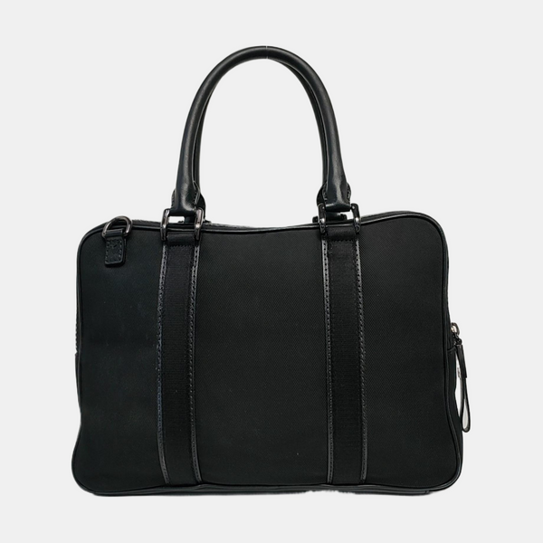 Fabric Shoulder Bag Black