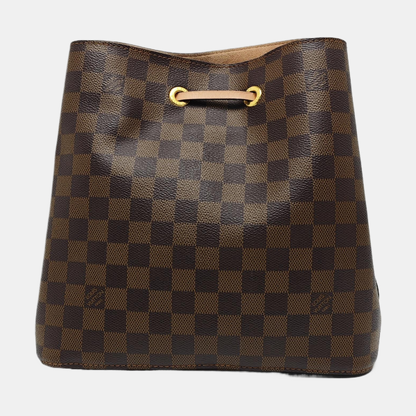 NÉONOÉ Damier Ebene Coated Canvas Brown