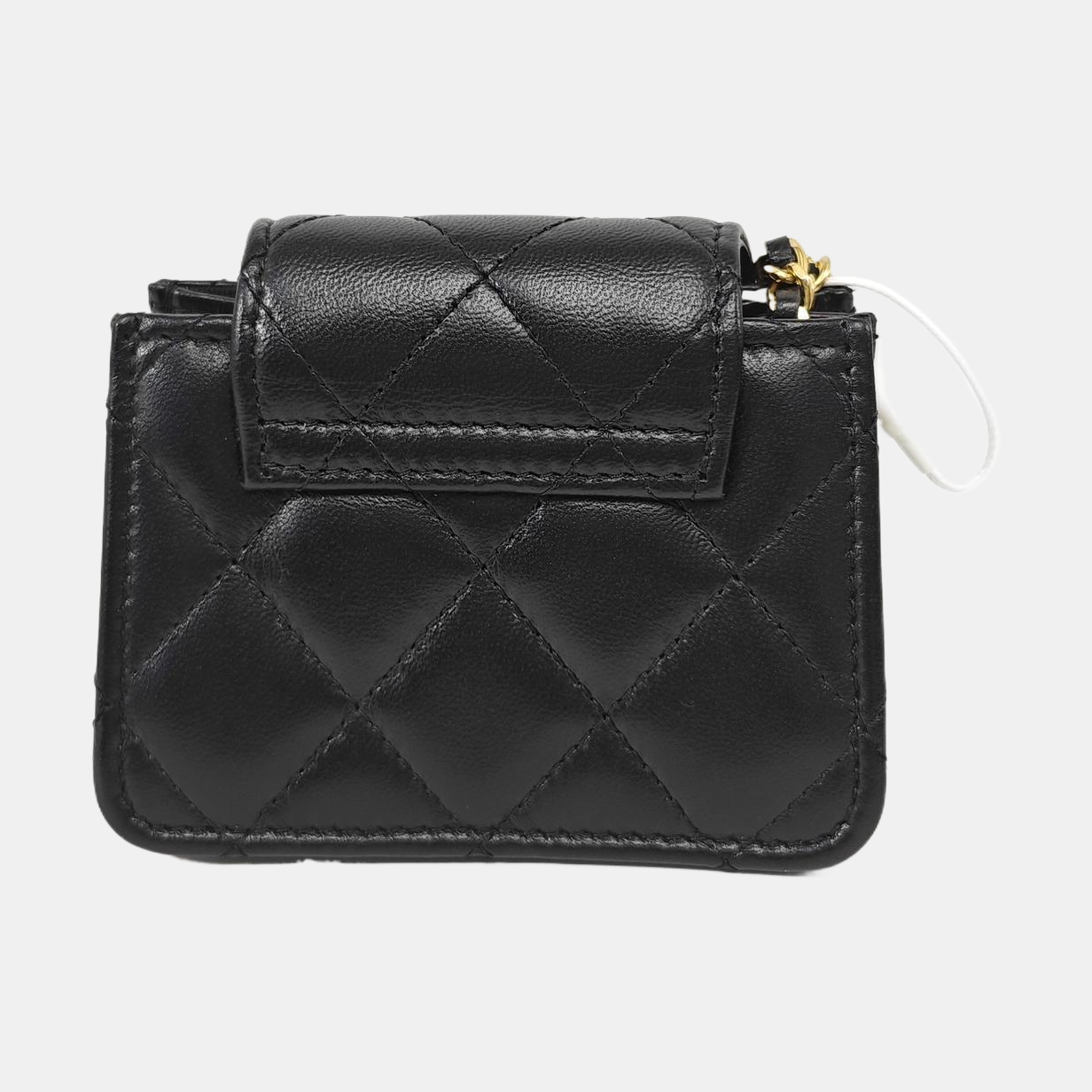 WOC Quilted Lambskin Black