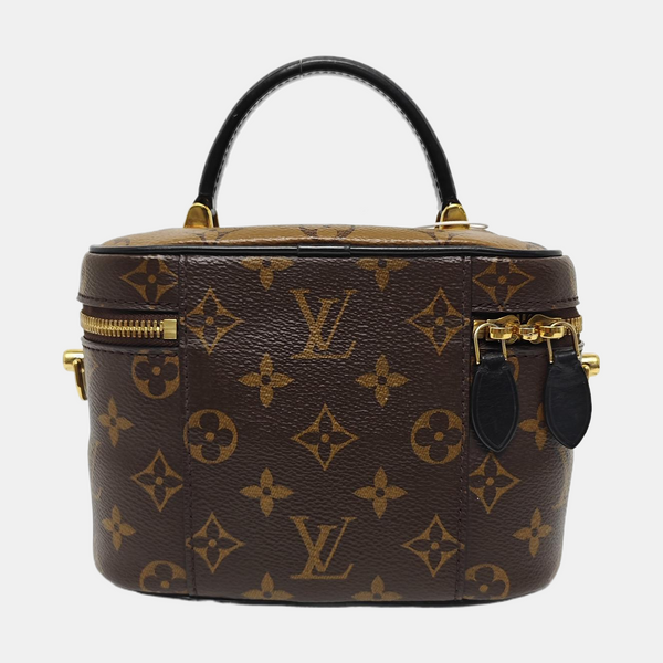 NICE Mini Monogram Coated Canvas Brown