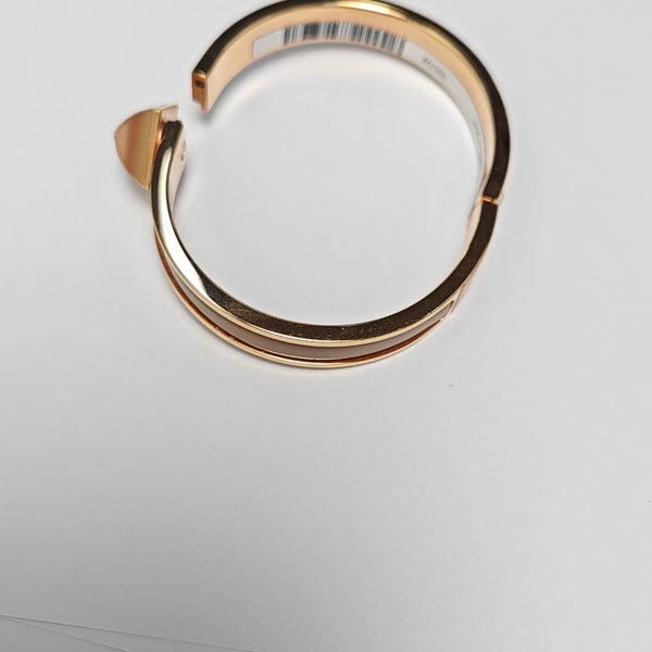 Clic H Metal Rose Gold Bangle