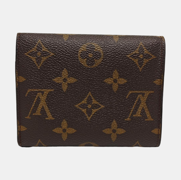 VICTORINE Monogram Coated Canvas Brown Wallet