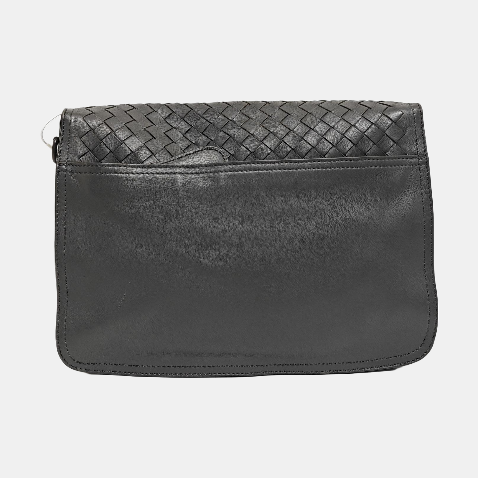 Calfskin Shoulder Bag Gray