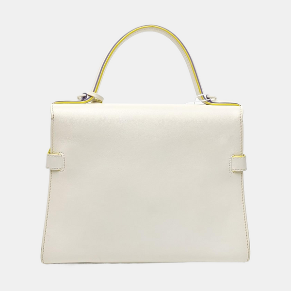 Tempête Medium Calfskin White
