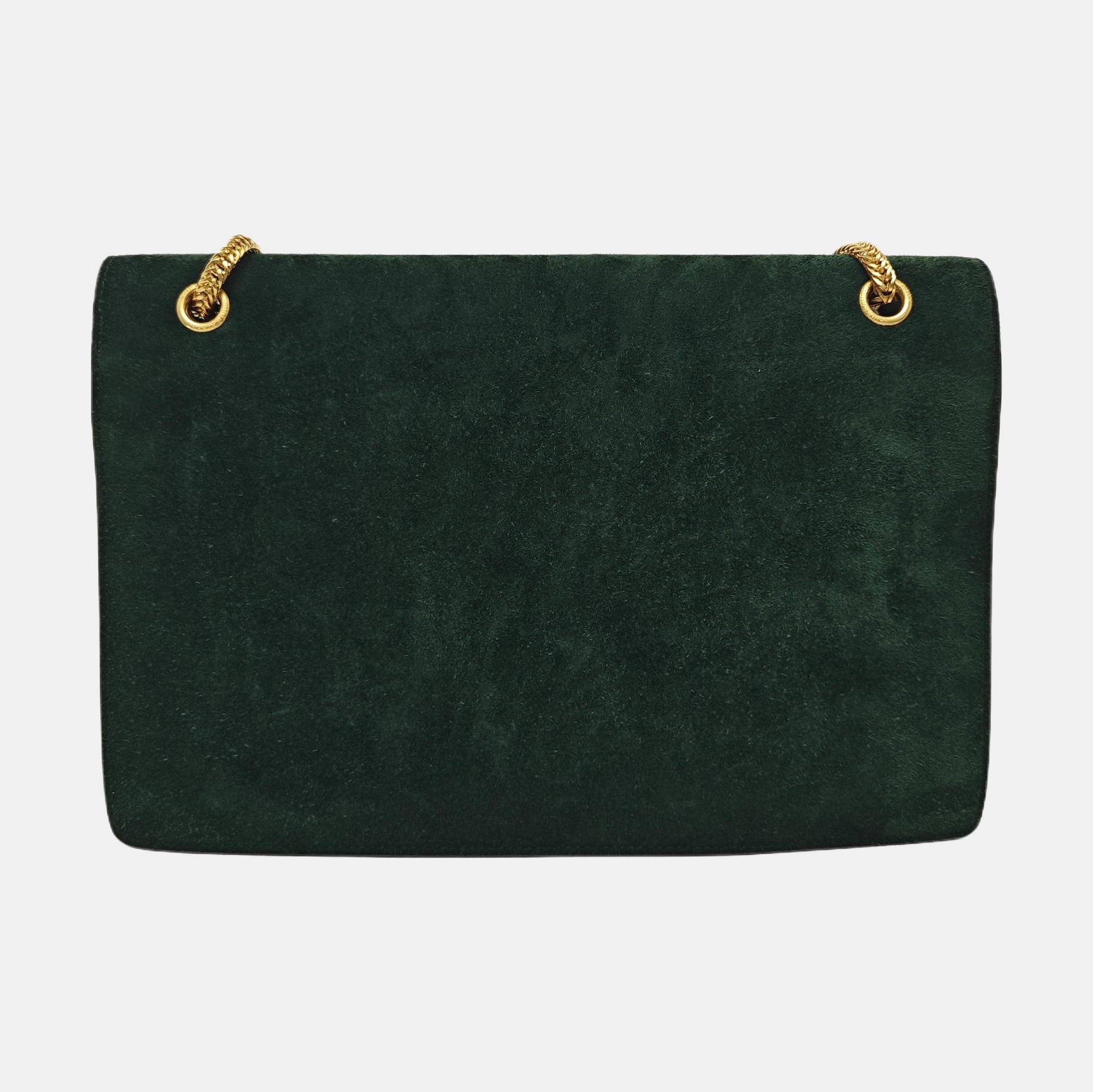 VINTAGE BETTY Suede Green