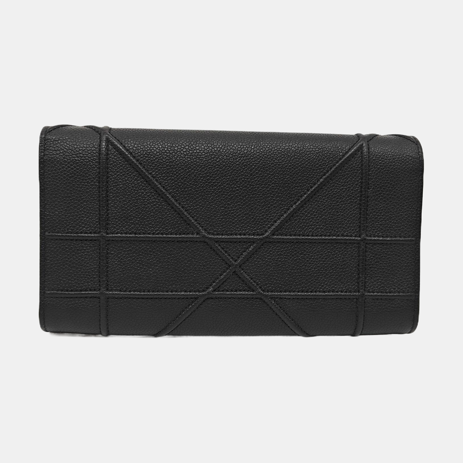 Authenticated pre-owned  Diorama Quilted Calfskin Black - Shoulder Bag at Looply