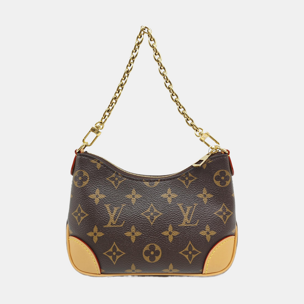 BOULOGNE Monogram Coated Canvas Brown
