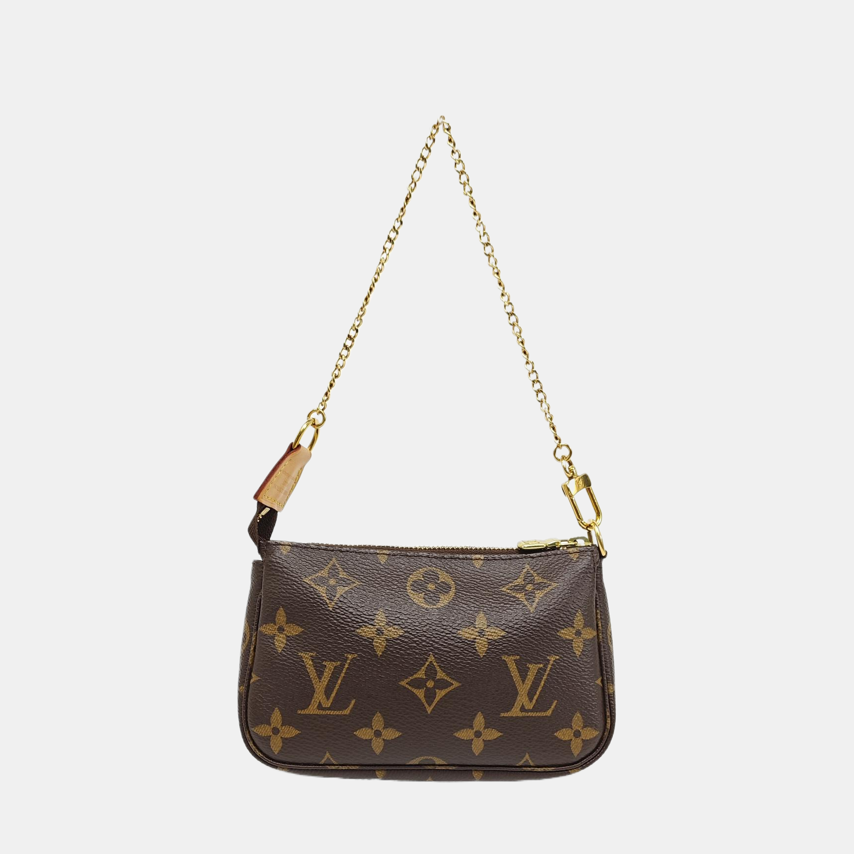 ACCESSOIRES Mini Monogram Coated Canvas Brown