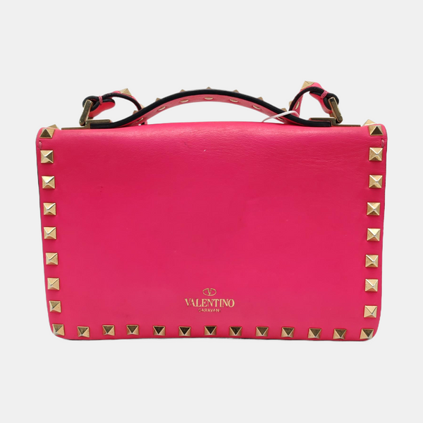 Calfskin Shoulder Bag Red