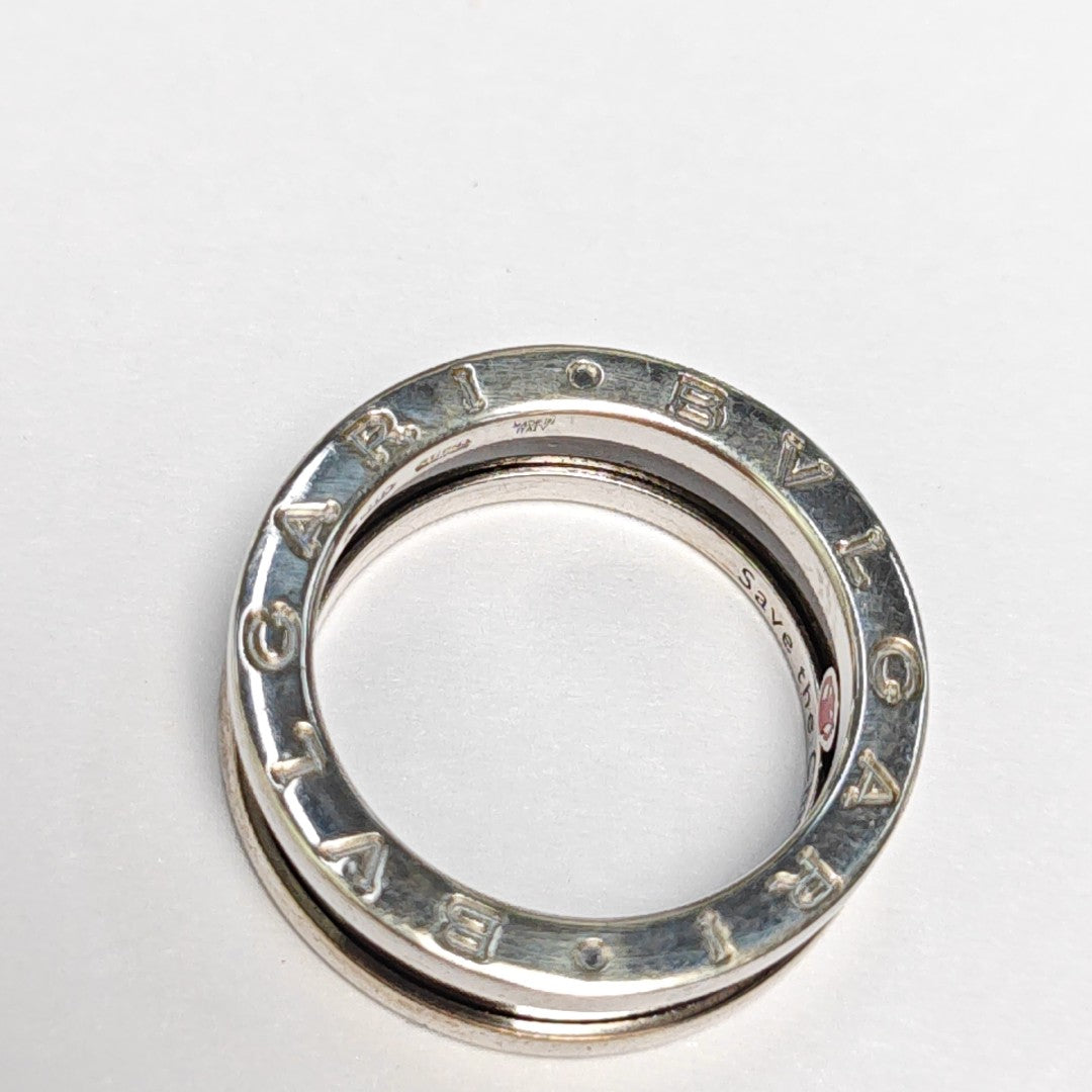 B.ZERO1 925 Sterling Silver Ring EU 52