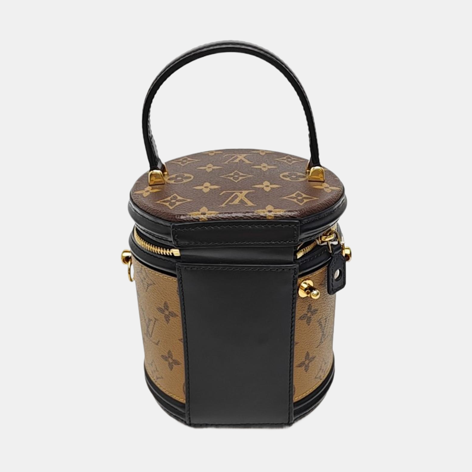 CANNES PM Monogram Coated Canvas Brown