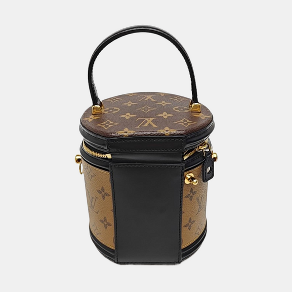CANNES PM Monogram Coated Canvas Brown