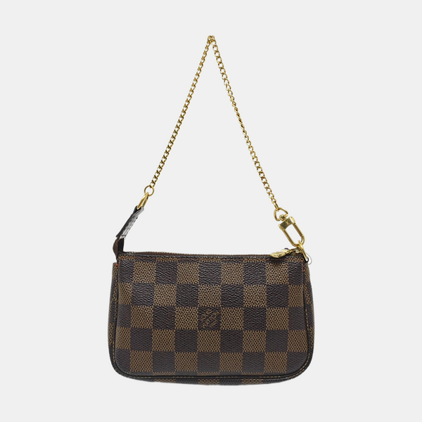 ACCESSOIRES Mini Coated Canvas Brown