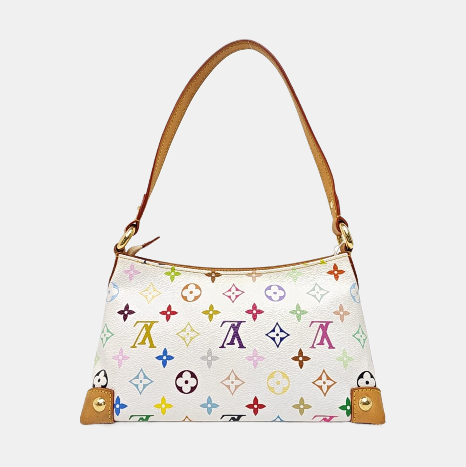 LV × TM ELIZA Monogram Coated Canvas White