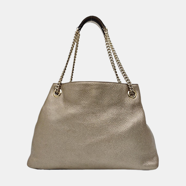 Soho Large Calfskin Beige