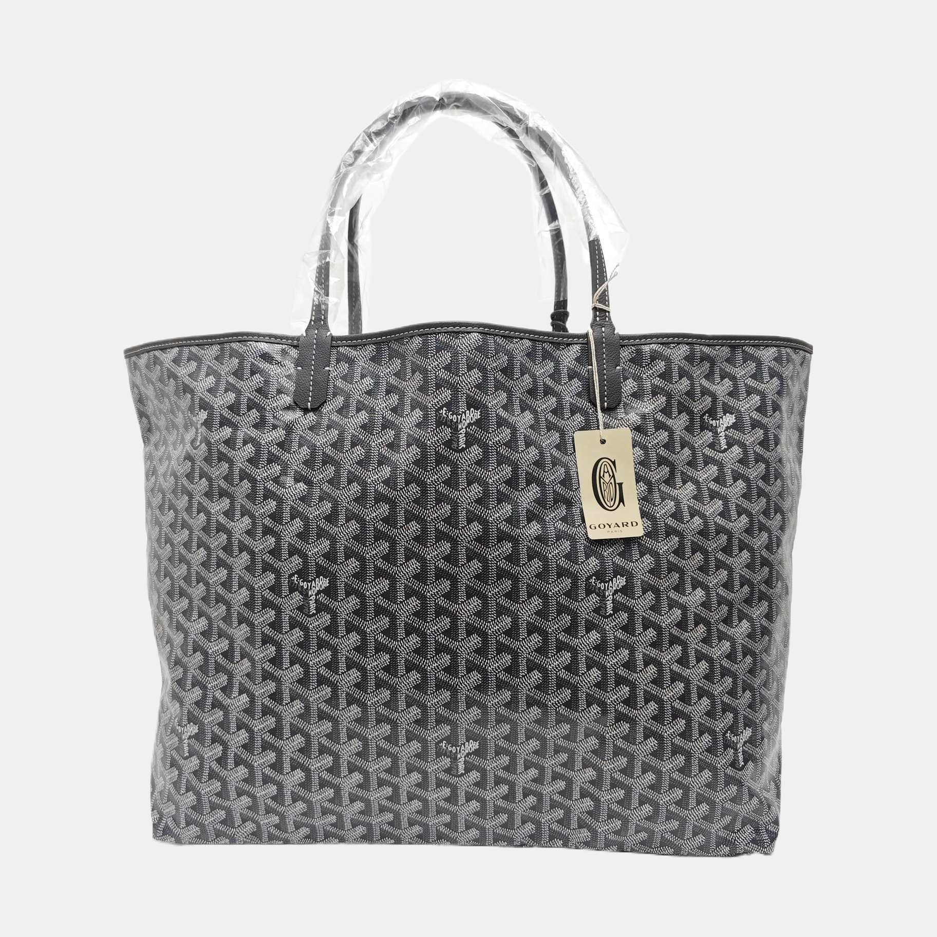 Saint Louis GM Coated Canvas Gray