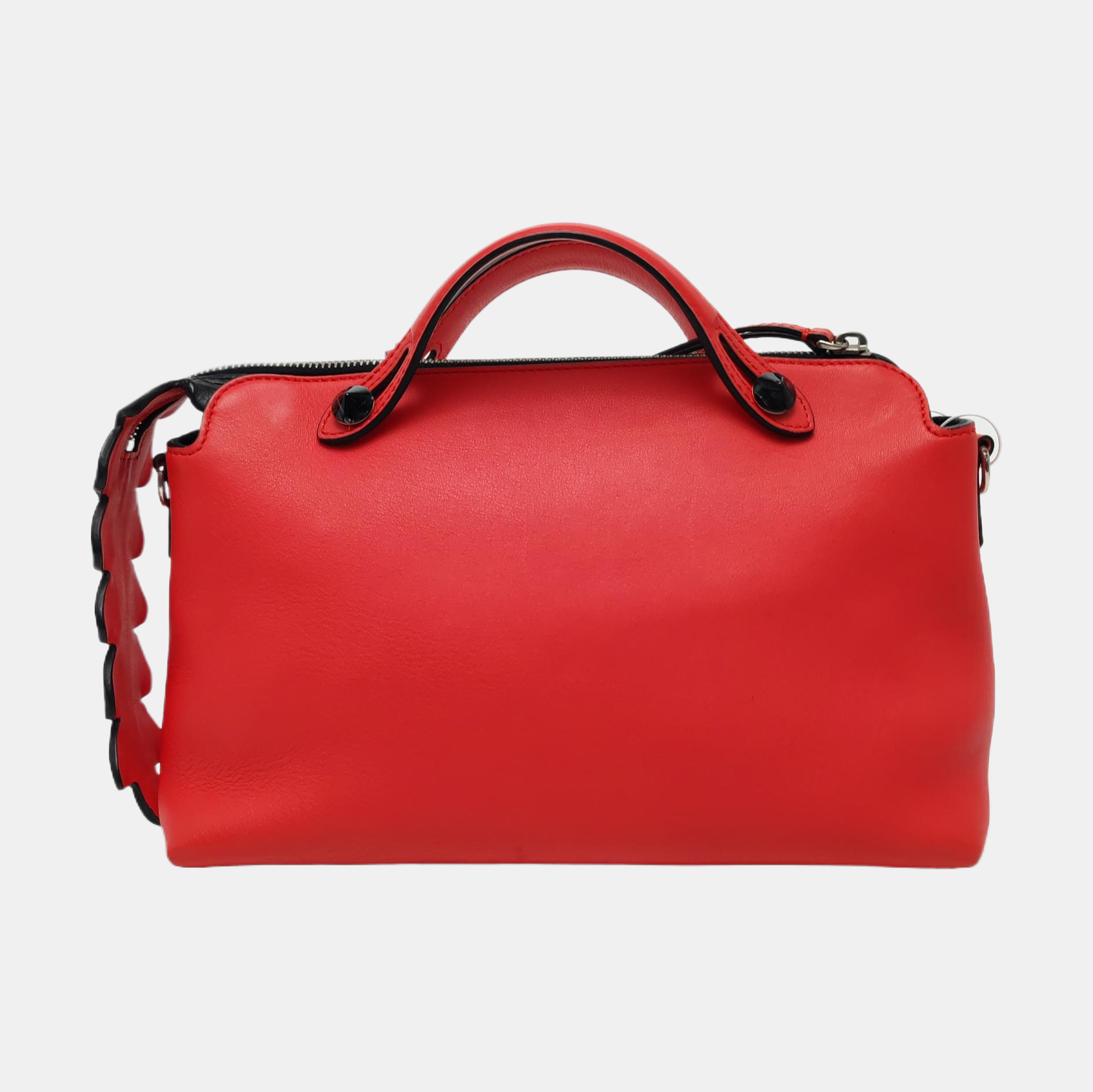 Calfskin Shoulder Bag Red