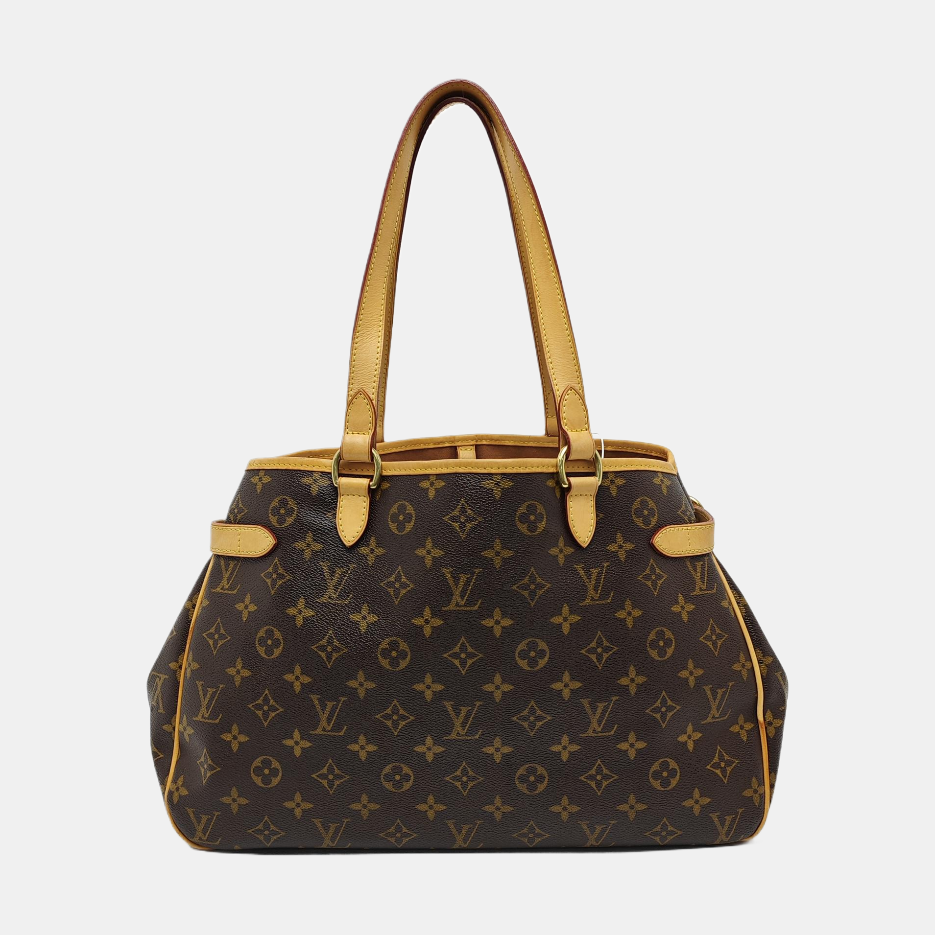 BATIGNOLLES GM Monogram Coated Canvas Brown