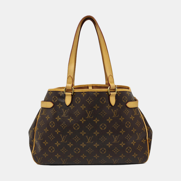 BATIGNOLLES GM Monogram Coated Canvas Brown