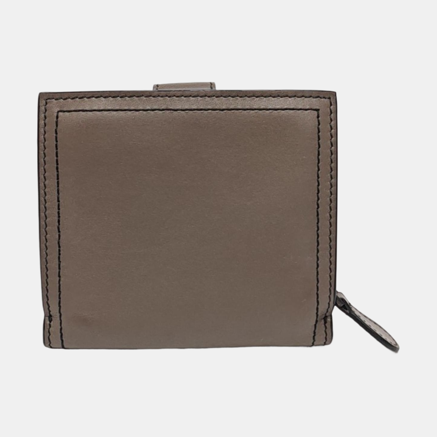 Calfskin Wallet Gray