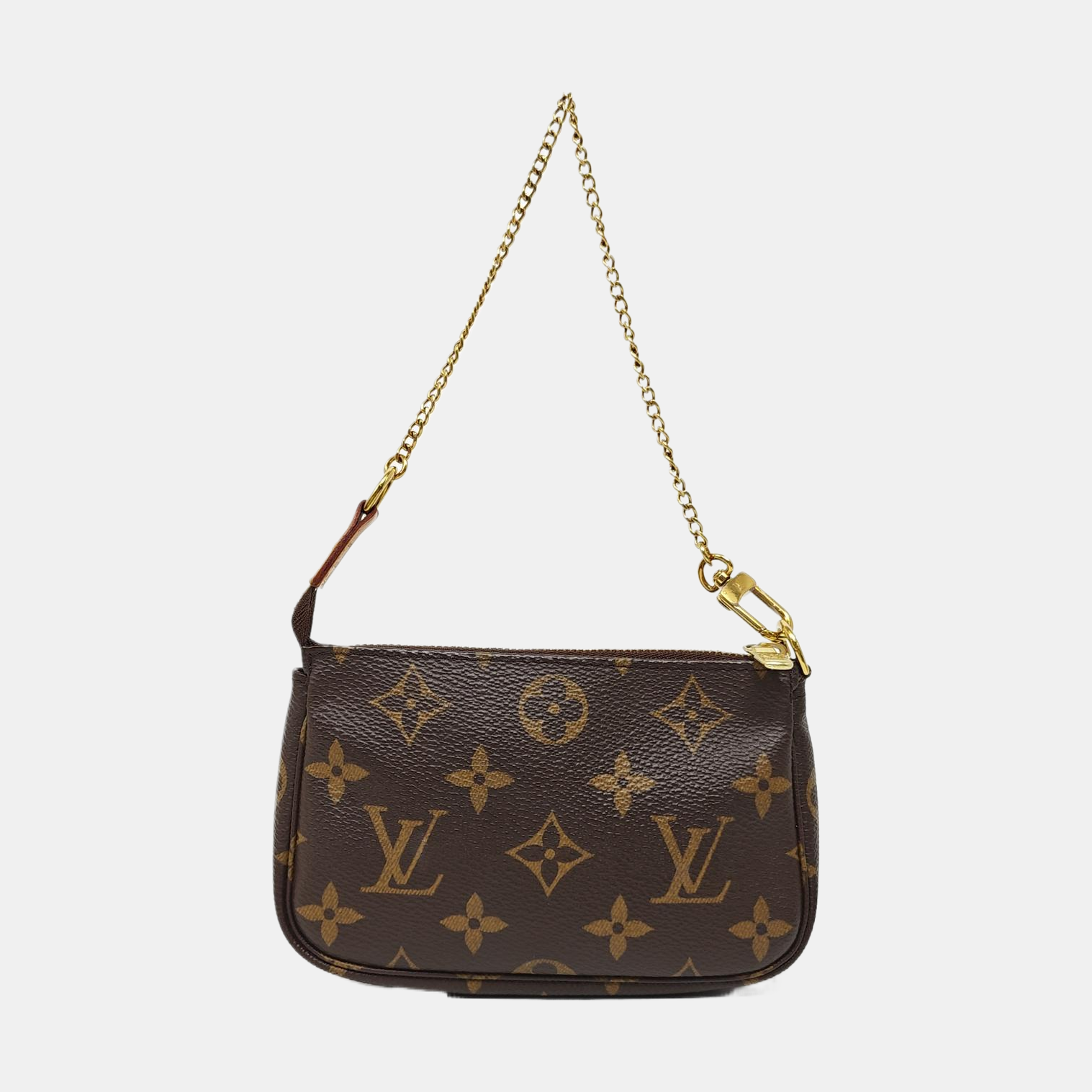 ACCESSOIRES Mini Monogram Coated Canvas Brown
